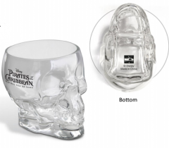 PIRATES OF THE CARIBBEAN Skull Glass